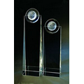 9" Golf Optical Crystal Award